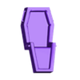 Chair_Top_V1.stl Halloween Coffin Chair - Fun Size