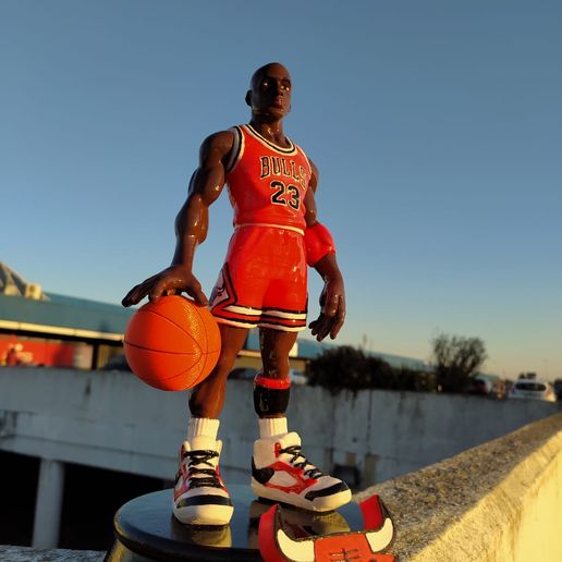 🇯🇴 MICHAEL JORDAN 23 BULLS・Free STL File for ・Cults