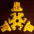 effector_and_carriages.jpg Anycubic Kossel Linear Plus E3D V6 Effector