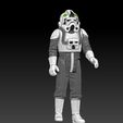 ScreenShot707.jpg Star Wars .stl AT-AT DRIVER .3D action figure .OBJ Kenner style.
