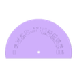 Protractor v2 reverse.stl Goniometer (protractor)