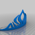 Tiara_addon.png Free STL file Tiara for Face Shield (remix)・3D printable object to download