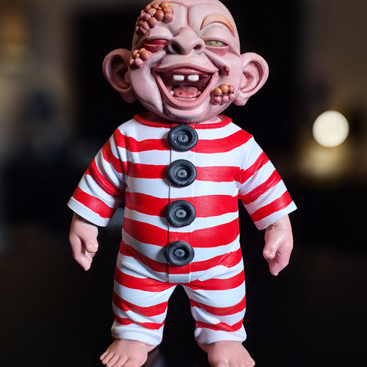 😵 Dead Alive Baby Selwyn・3D Print with the S3U 3D printer・Cults