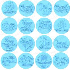 1.jpg Holidays lettering cookie cutter set of 27
