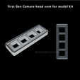 camaro-hood-vent.png First Gen Camaro hood vent for model kit