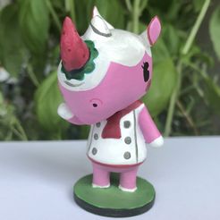 IMG_5492.jpg Free STL file Merengue from Animal Crossing・3D printable object to download