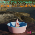 untitled1.png PATRICK STAR CONTAINER WITH DOUBLE BOTTOM FOR SHELLS