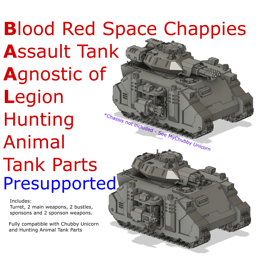 Space Marine Predator Tank SPONSON LEFT HEAVY BOLTER B 40K 