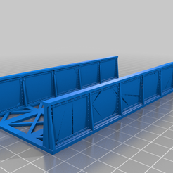 725ef873-5ab2-4194-8ed8-623ebf7198d0.png Free 3D file Girder Bridge with Shoes HO scale・3D printer model to download