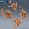 Kobold-Tribe.png Kobold Tribe Set ‧ DnD Miniature ‧ Tabletop Miniatures ‧ Gaming Monster ‧ 3D Model ‧ RPG ‧ DnDminis ‧ STL FILE