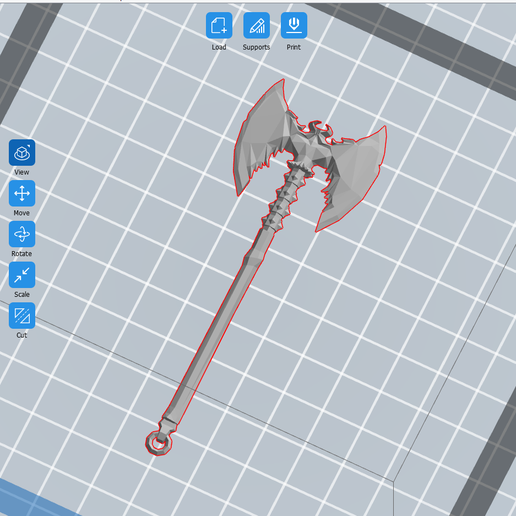 Rueful Axe (Skyrim) 3D model