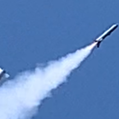 Two-Staged-Model-Rocket-Launch.png Flying Model Rocket: Eris 1.3