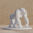 0005.png File : Reproduction of a Gorilla in STL digital format