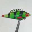 perch50l.jpg FISHING LURE BAIT CRANKBAIT FOR BASS AND PERCH - VIBRATION LURE