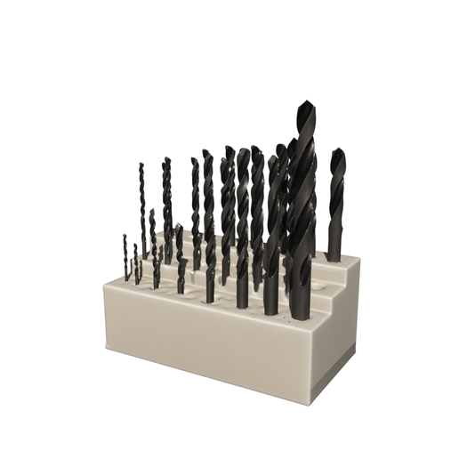 Drill Bit Set – Organized Holder Design
