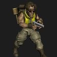 ScreenShot289.jpg Tarma Roving, Metal Slug Action Figure posable Soldier stl 3d