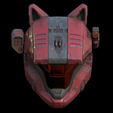 front-2.png Volant helmet with attachments 3d print file