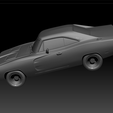 1969_dodge-charger-rt-stl.png 1969 American Muscle Car - Inspired by Dodge Charger R/T - Classic V8 Legend - 3D Print Ready STL