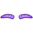 Eyebrows (repaired).stl Floating Slimer (Easy print and Easy Assembly)