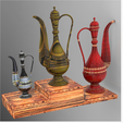 1.png Art of mughal empire islamic mughal art arabic pot mughal pot arabic calligraphy pot antique pot isl