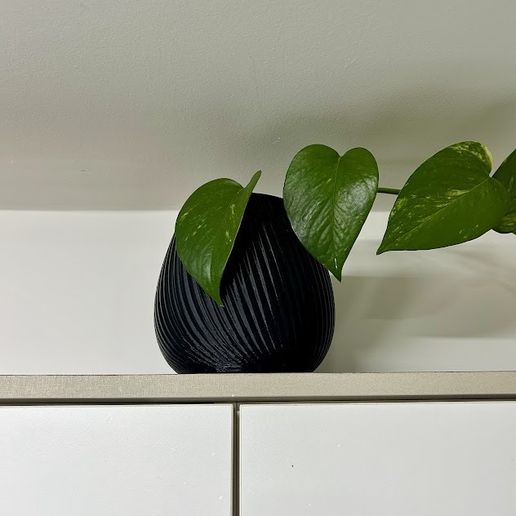 🌿 Modern and authentic plant pot・ STL File for 3D printing・Cults