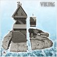 8.jpg Large wooden and stone Viking house with carved stairs and accessories (5) - Alkemy Asgard Lord of the Rings War of the Rose Warcrow Saga