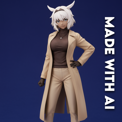 Caenis from Fate Elegant and autumnal 3D model