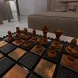 untitled1.jpg Chess Pieces, 3D STL File for Chess Pieces, Chess Model, Digital Download, 3D Printer Chess Model, Table Game, Home Decor, 3d Printer Chess