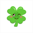 Clover.png Clover Cookie Cutter | STL File