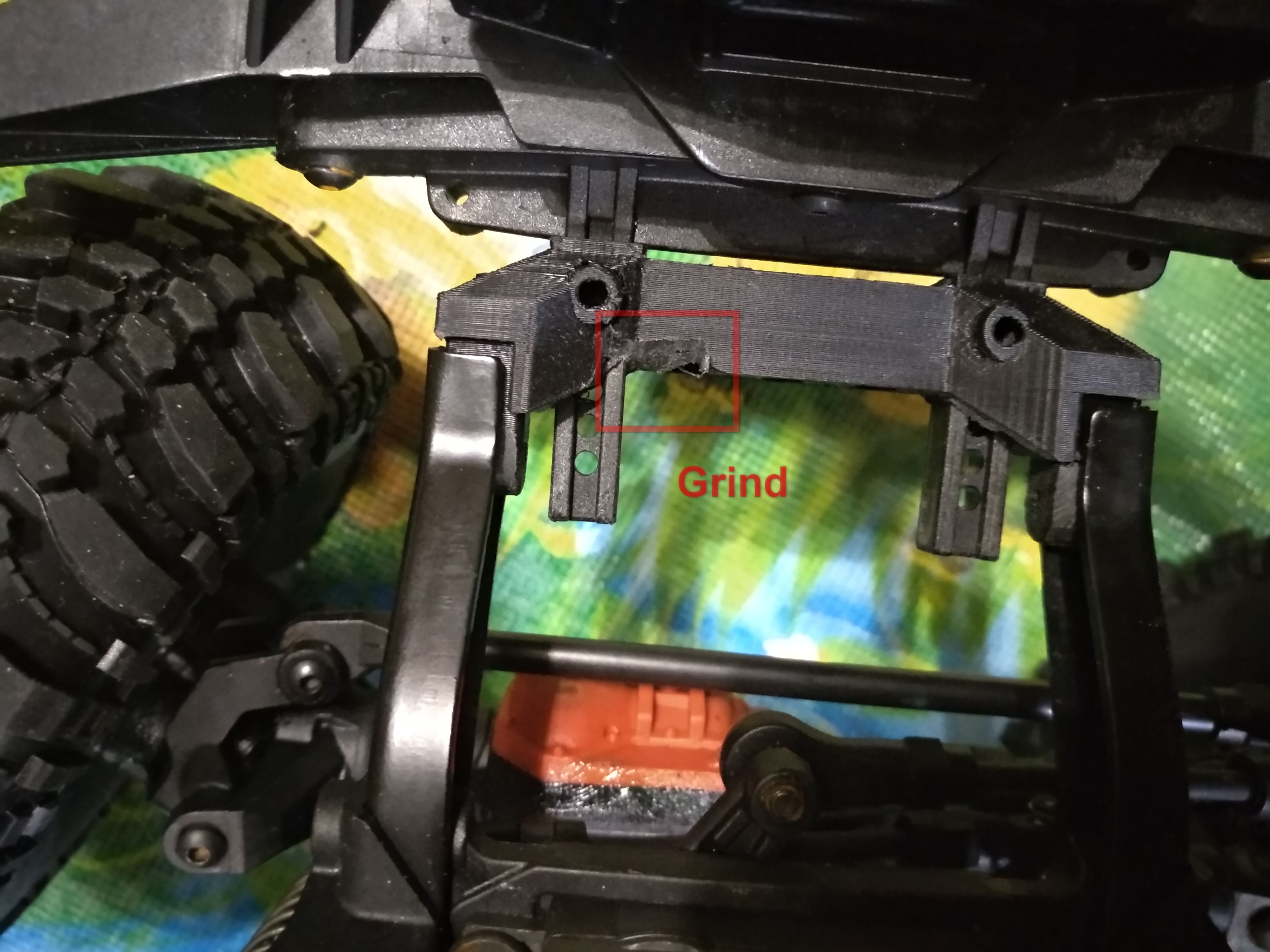 Download STL file Traxxas TRX4 Servo winch plate • 3D printable design