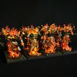 APC_0848.jpeg Evil Dwarf Fire Elemental Demons 28mm