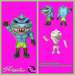 streexmyfamovies1.png Fichier STL Streex Street Sharks・Objet imprimable en 3D à télécharger