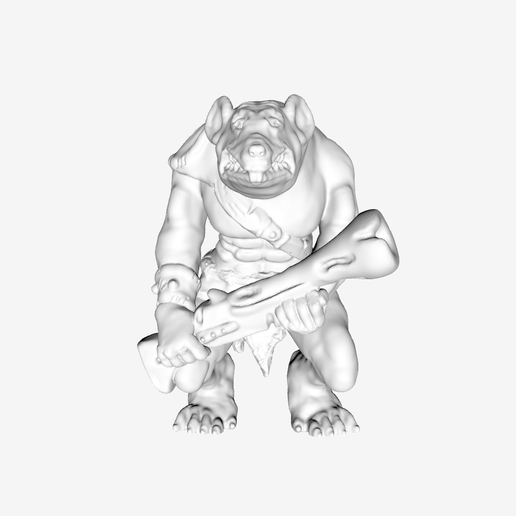 Dunder The Blunder Rat 3D model