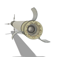 HYDRA-70-APKWS-3.png Hydra 70 - APKWS Rocket - 3D Print Ready Assembly