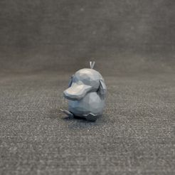 014.jpg Fichier OBJ gratuit Pokemon Psyduck LowPoly・Design à télécharger et à imprimer en 3D