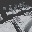 Render2.png Blood and Bone - Abyssal Scenery - 28mm gaming - Sample Items