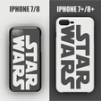 foto portada funda iphone logo star wars22222222222.png PACK X 6 CASE IPHONE 7/8 - 7/8 PLUS - STAR WARS