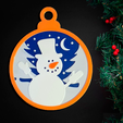 christmas_ball_background-snowman.png Creative christmas decorations set "Year of the Dragon 2024"