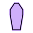 Coffin.STL Coffin SD & MicroSD Card Organiser
