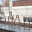 JOOP-vases-3legs-4bundle-foto-3.png Set of four minimalist Test Tube Vases
