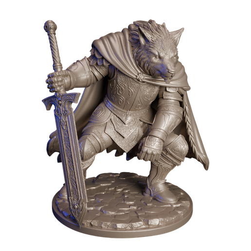 image001.png Bague Blaidd Elden Impression 3D