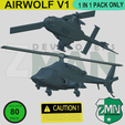 A7.png AIRWOLF HELICOPTER (4X PACK)