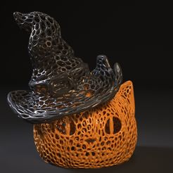 111.jpg Fichier 3D Cheshire dans un chapeau・Plan à imprimer en 3D à télécharger