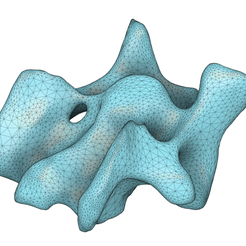 1.png STL file Canine C6 vertebrae・Model to download and 3D print