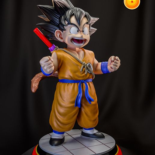 👾 KID GOKU・ 3D File for 3D printing・Cults