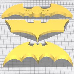 All.jpg STL-Datei Batarangs・Modell zum Herunterladen und 3D-Drucken