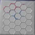 ne. hie rel arene alate. ona Sinatra A ry a Honeycomb Tile Stencil - Fits 97mm Tile