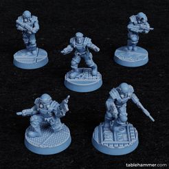 1.jpg Factory Guard Rangers - human riflemen soldiers (Accell Union)