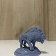 Giant-bear.jpg Giant Dire Bear DND miniature - 2 inch base, Pre-supported
