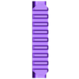 Skewer_Picatinny_top_rail.stl Skewer rear top picatinny rail